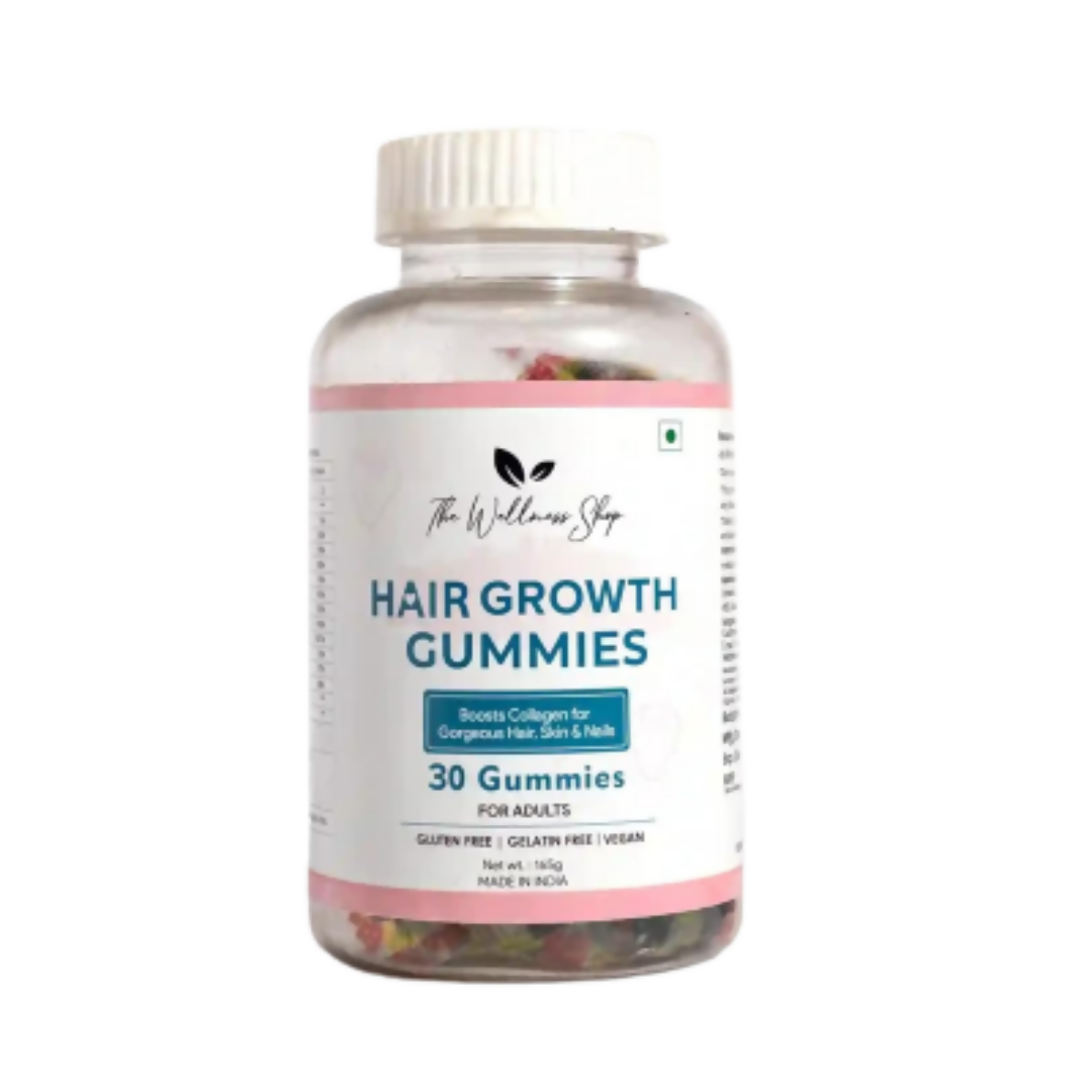 The Wellness Shop Hair Growth Gummies | Grocsy