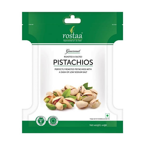 Rostaa Roasted & Salted Pistachios | Grocsy