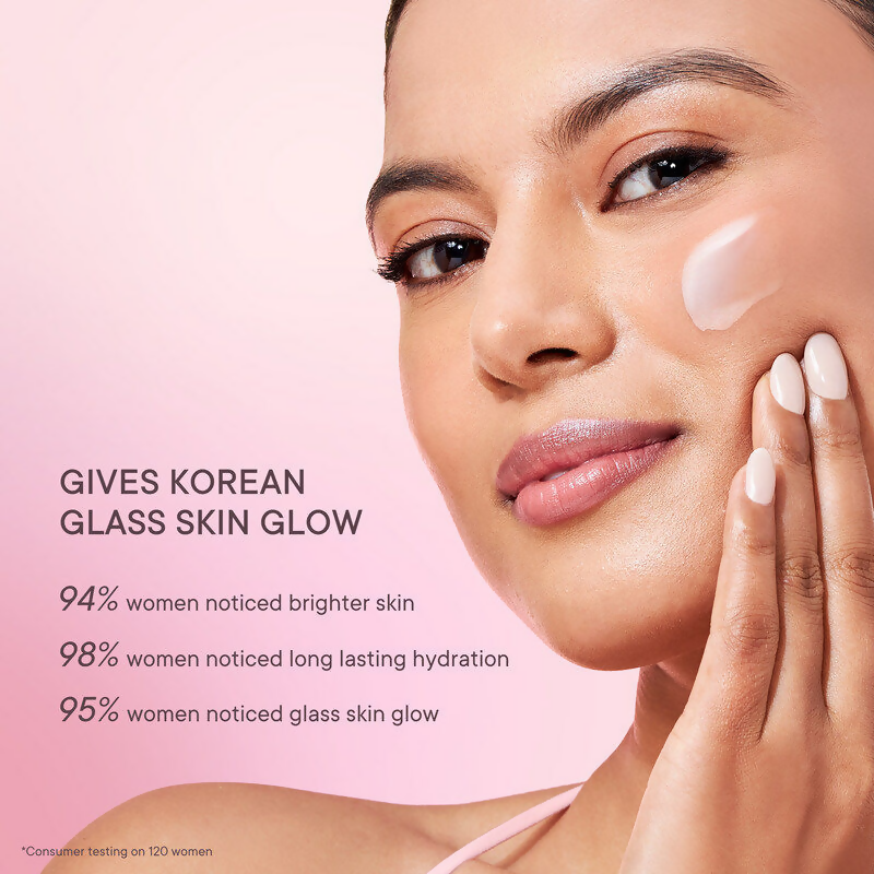 Quench Ultra Light Gel Moisturizer With 2% Niacinamide & Cherry Blossom For Intense Brightening | Grocsy