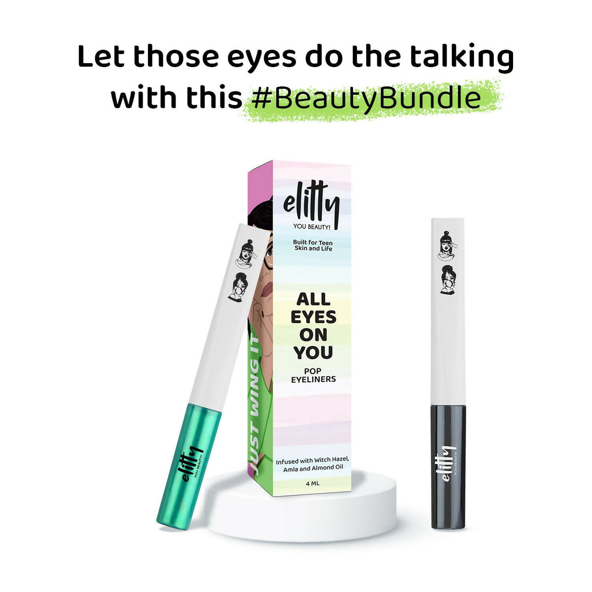 Elitty Eye Gotta Feeling Wildchild Pop Color Eyeliner Combo | Grocsy