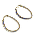 Mominos Fashion Kamal Johar Blue Kundan Anklets | Grocsy