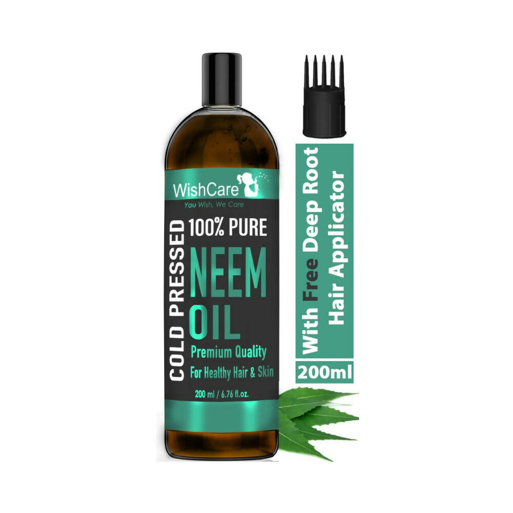Wishcare 100% Pure Cold Pressed Neem Oil | Grocsy