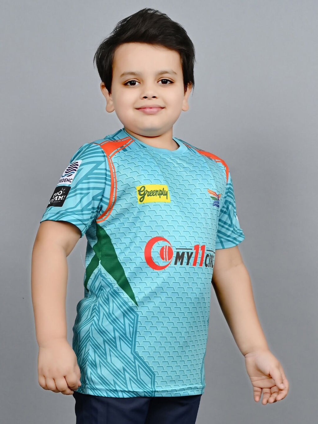 Baesd Boys Sports Printed Cricket Jersey IPL, T20 T-shirt | Grocsy