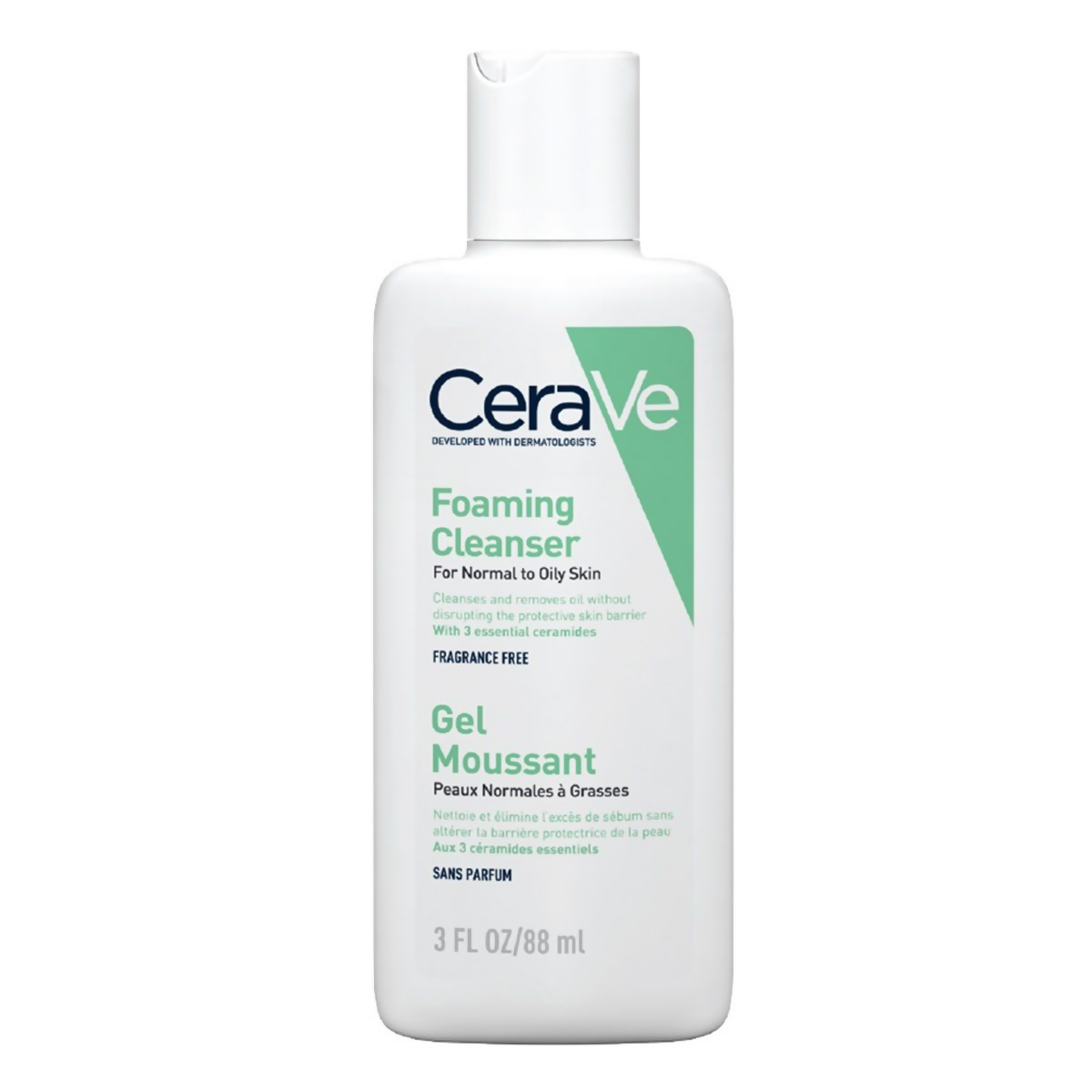Cerave Foaming Daily Gel Cleanser for Normal to Oily Skin | Grocsy
