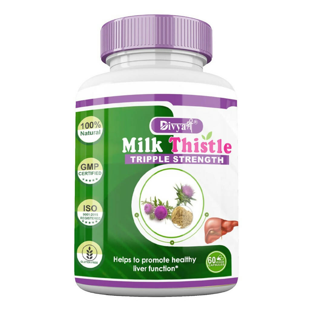 Divya Shree Milk Thistle Capsules | Grocsy