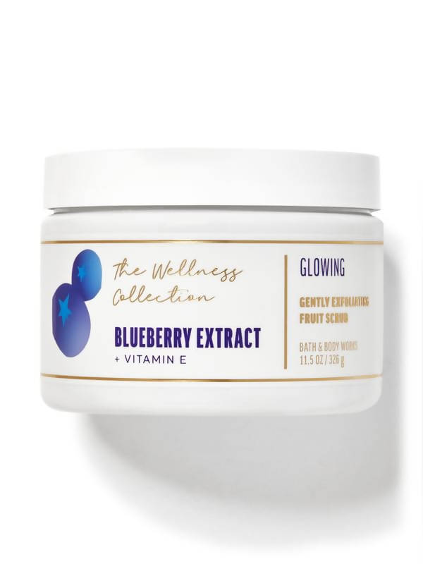 Bath & Body Works Blueberry Extract Vitamin E Fruit Scrub | Grocsy
