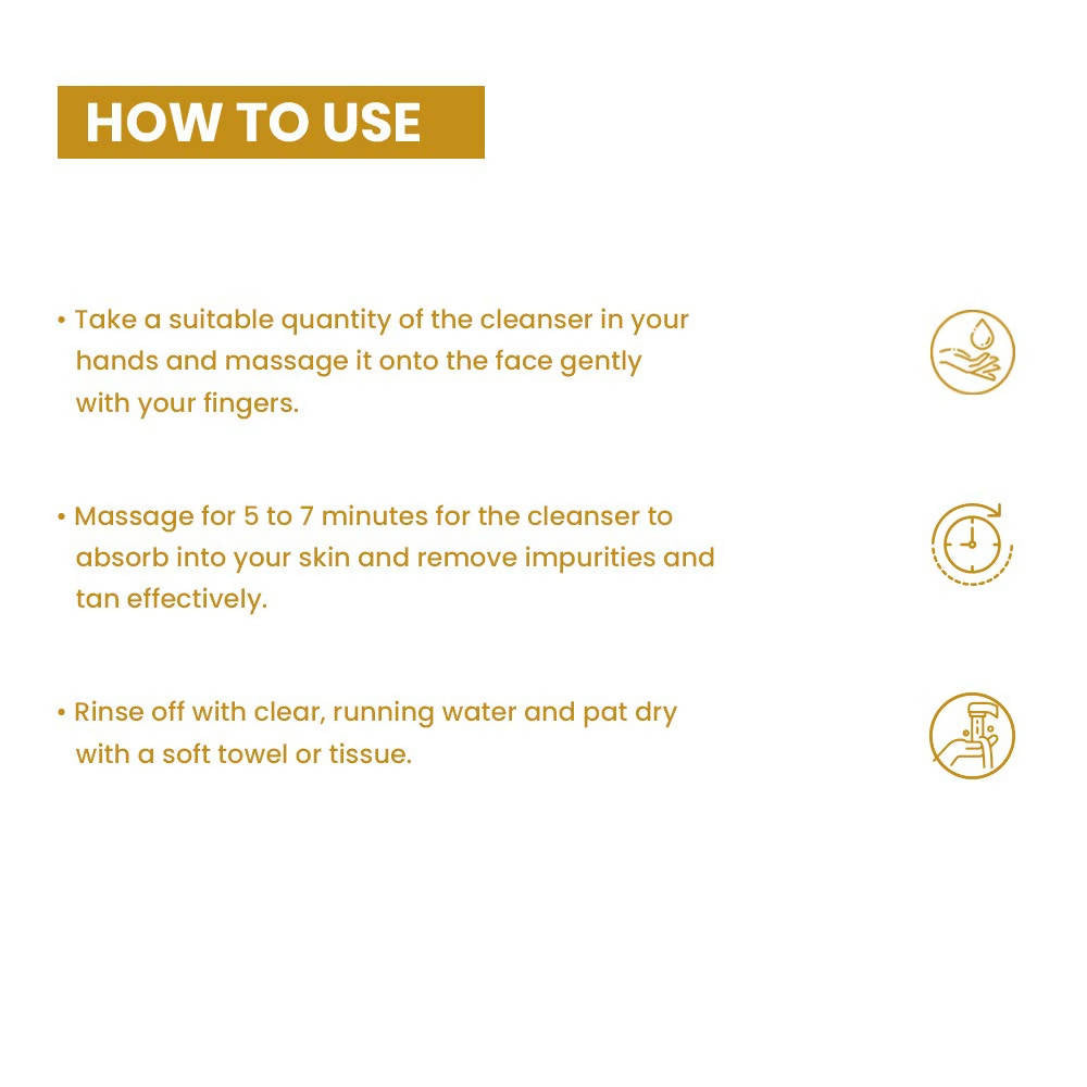 Ozone Glo Radiance De Tan Facial Cleanser | Grocsy