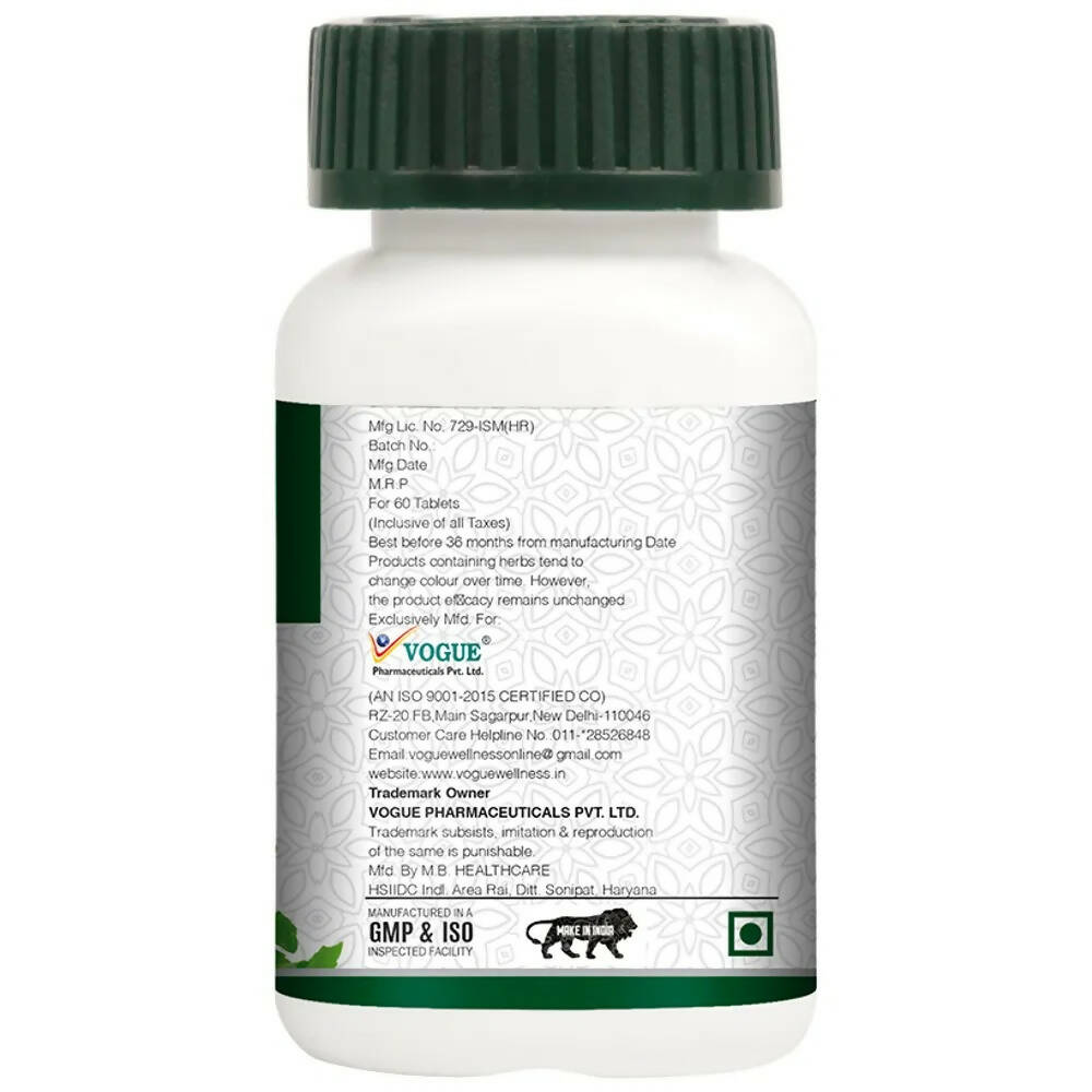 Vogue Wellness Tulsi Tablets | Grocsy