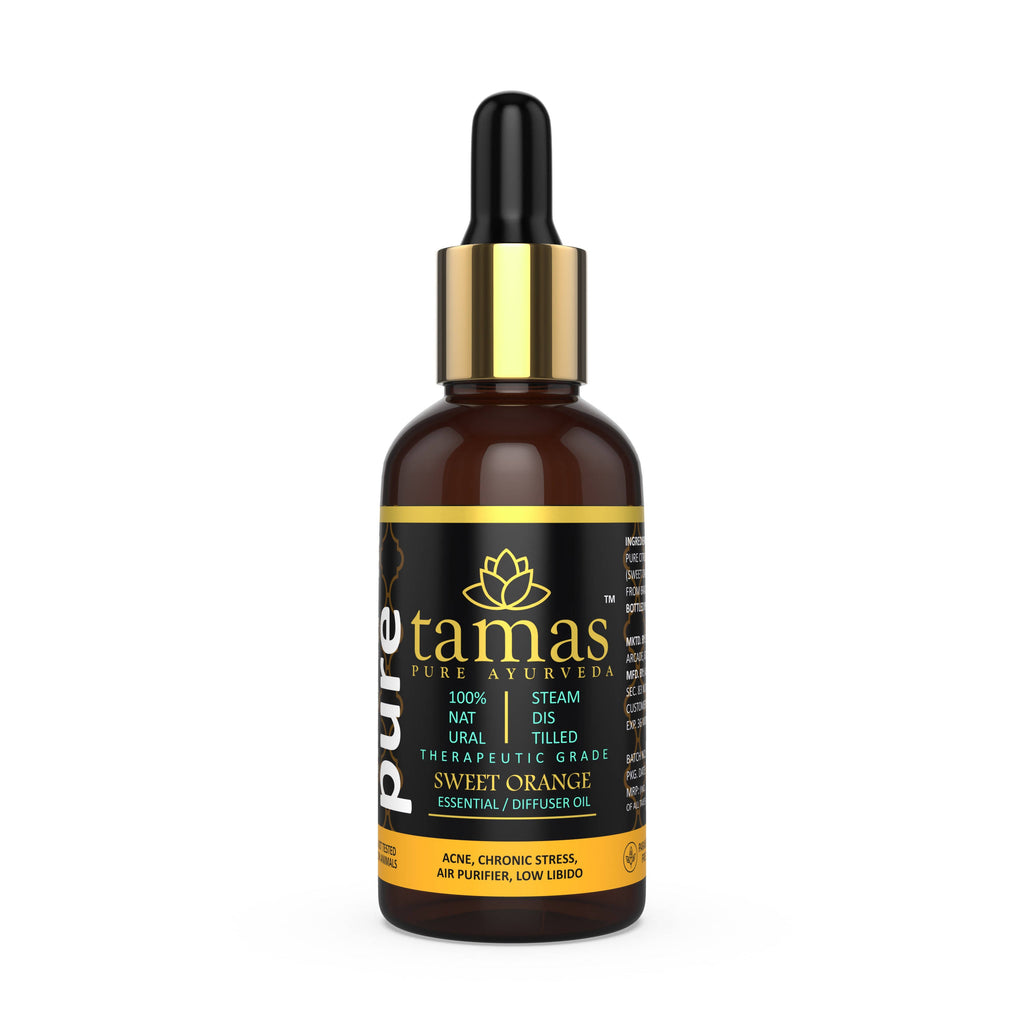 Tamas Pure Ayurveda 100% Natural Sweet Orange Essential Oil | Grocsy