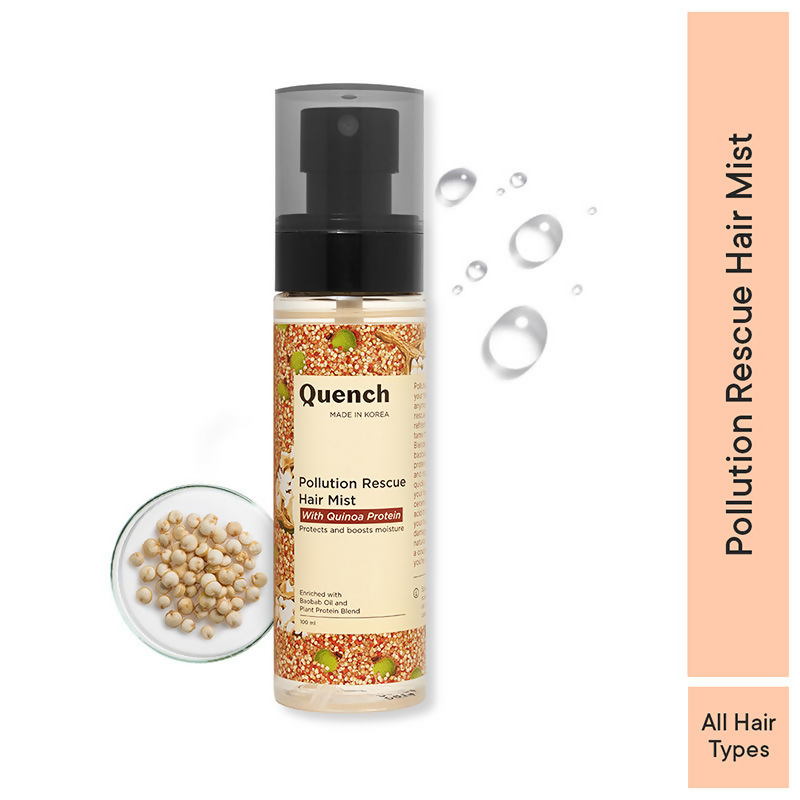 Quench Pollution Rescue Hair Mist With Quinoa Protein | Grocsy