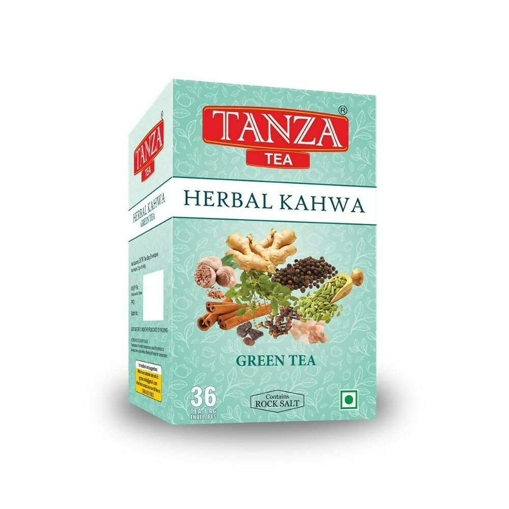 Tanza Tea Herbal Kahwa Detox Green Tea | Grocsy