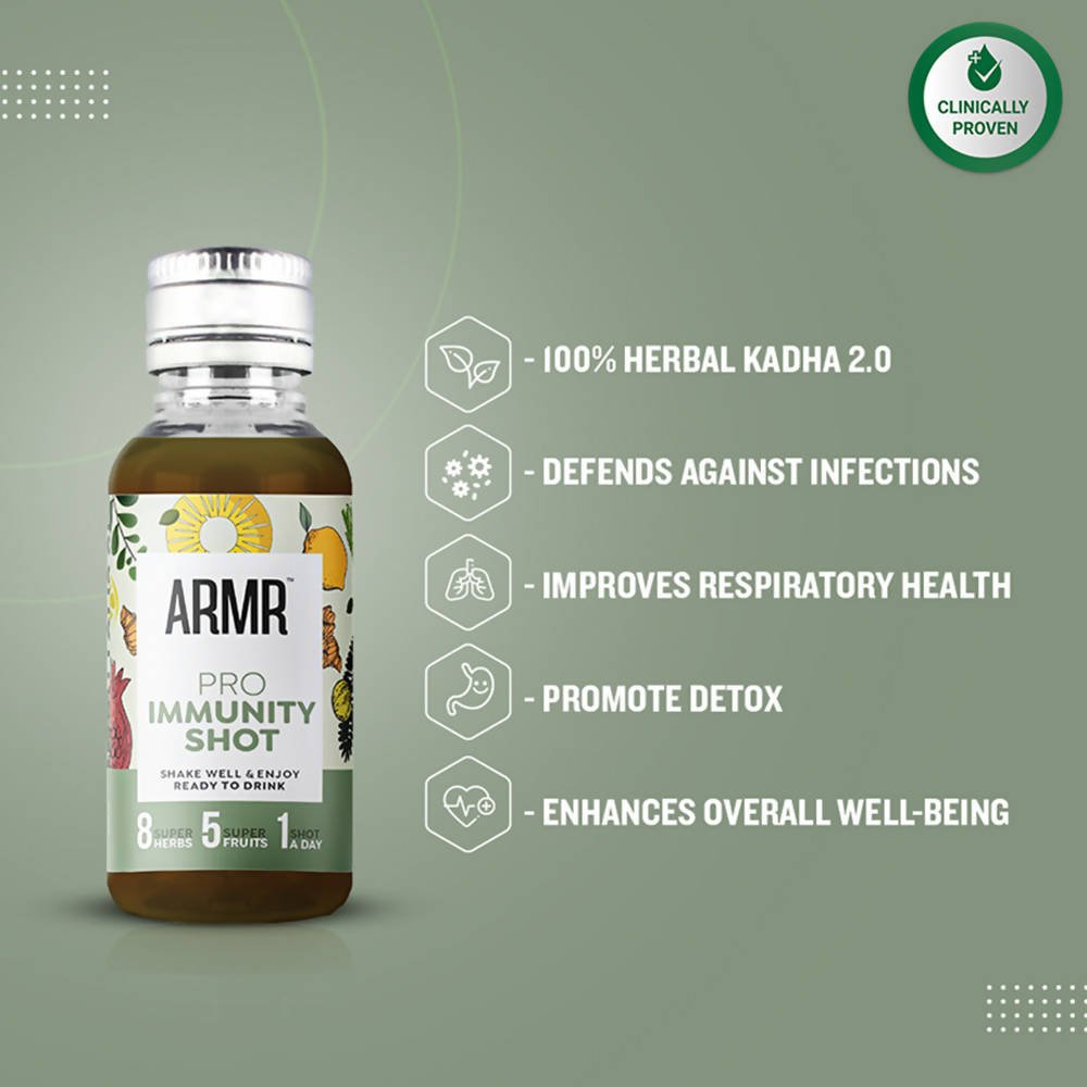 ARMR Pro Immunity Shot Lemon Ginger Flavour | Grocsy