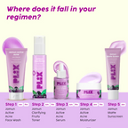 PLIX The Plant Fix - Jamun Active Acne Regime With Cleanser & Toner To Unclog Pores & Reduce Acne | Grocsy