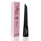 FLiCKA Texture to Tease Eye Pencil Liquid Eyeliner Black | Grocsy