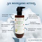 Nyassa Silky And Relaxing Temple Mogra Shower Gel With 6 Nourishing Actives | Grocsy