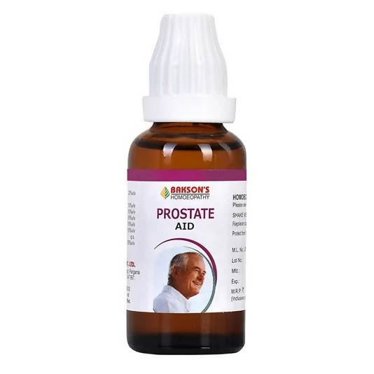 Bakson's Homeopathy Prostate Aid Drops | Grocsy