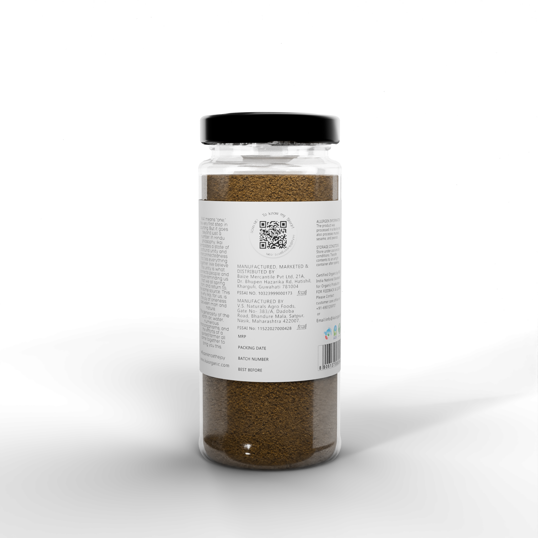 IKAI Natural Black Pepper Powder | Grocsy