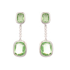 Nuyug Green Luxe Cascades Anti Tarnish Earrings | Grocsy