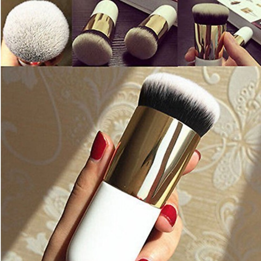 BOLDNYOUNG Makeup Cosmetic Face Powder Blush Brush - White | Grocsy