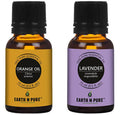 Earth N Pure Lavender & Orange Essential Oils | Grocsy