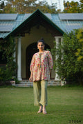 Women's Casual Fashionable Multi Mull Cotton co-ord set - Anya | Grocsy