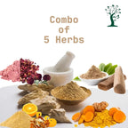 Etheric Face Pack Combo – Sandal, Rose, Orange Peel & Kasturi Turmeric Mask | Grocsy