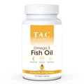 TAC - The Ayurveda Co. Omega 3 Fish Oil Soft Gel Capsules | Grocsy