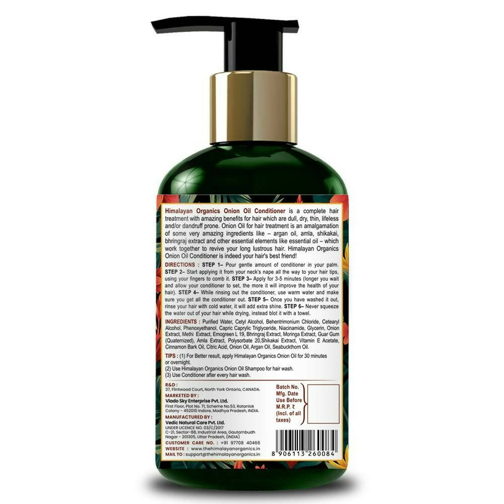 Himalayan Organics Onion Oil Conditioner | Grocsy