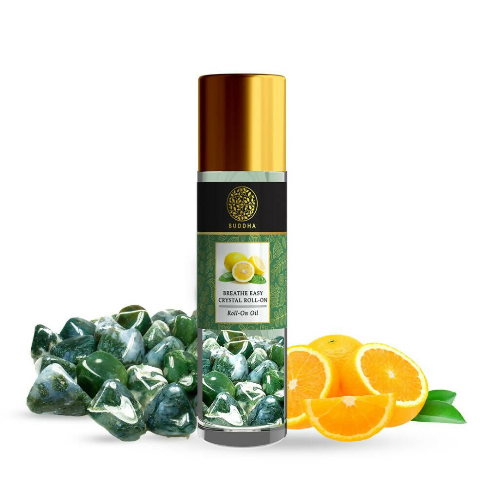 Buddha Natural Breathe Easy Crystal Roll On | Grocsy