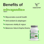 Vedistry Ashwagandha Tablets | Grocsy