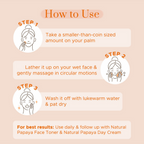 PureSense Natural Papaya Face Wash | Grocsy