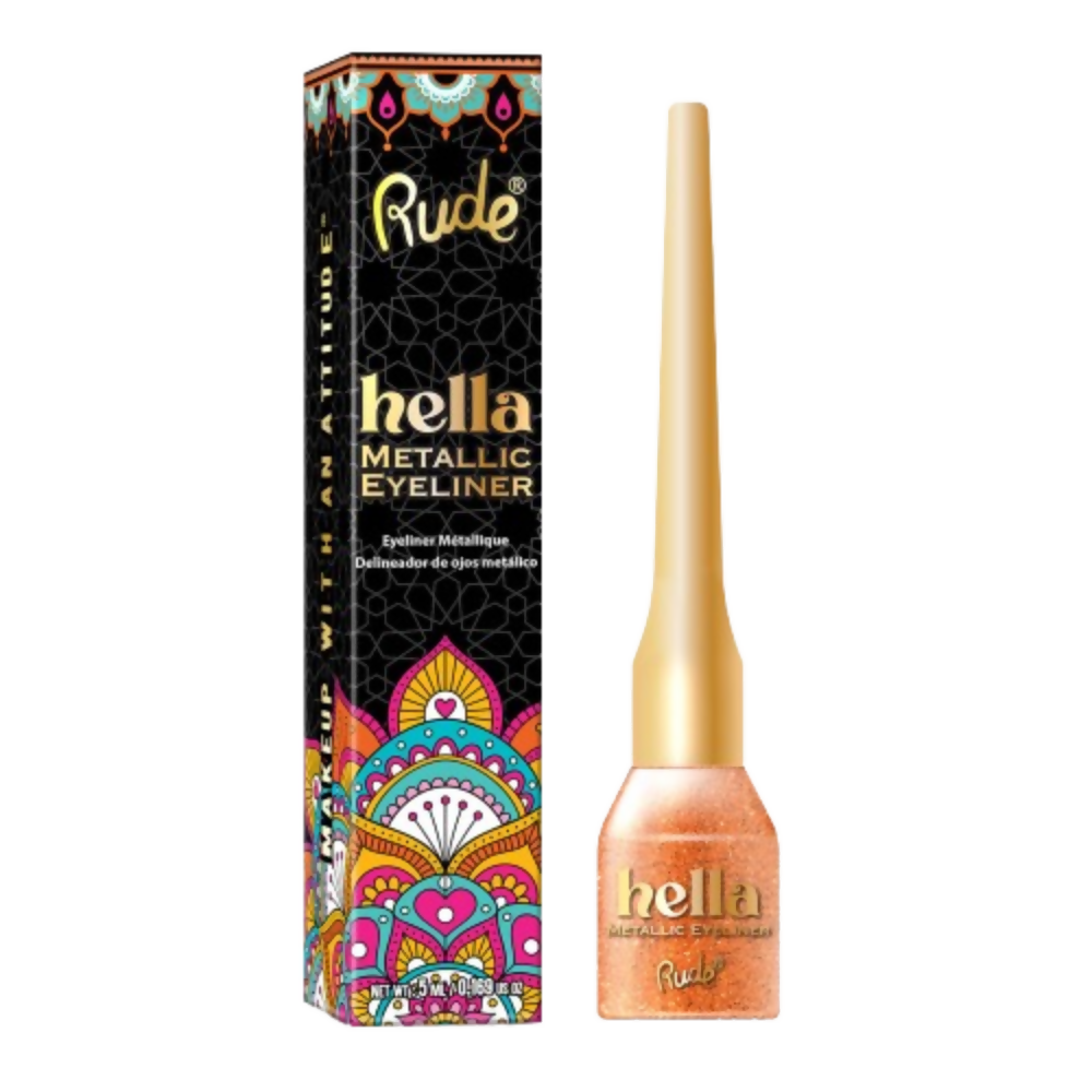 Rude Cosmetics Hella Metallic Eyeliner - Amber | Grocsy