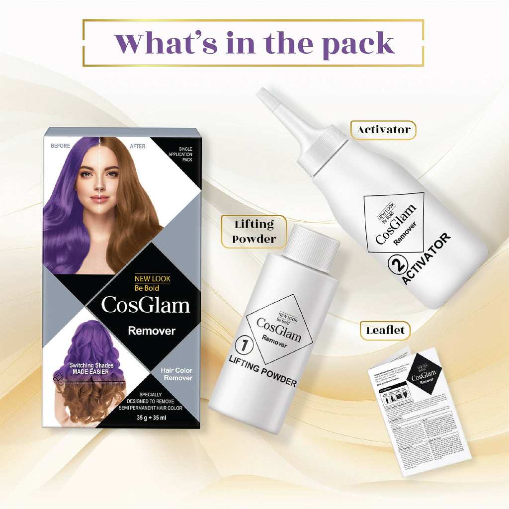 Cosglam Hair Highlighter Remover - White | Grocsy