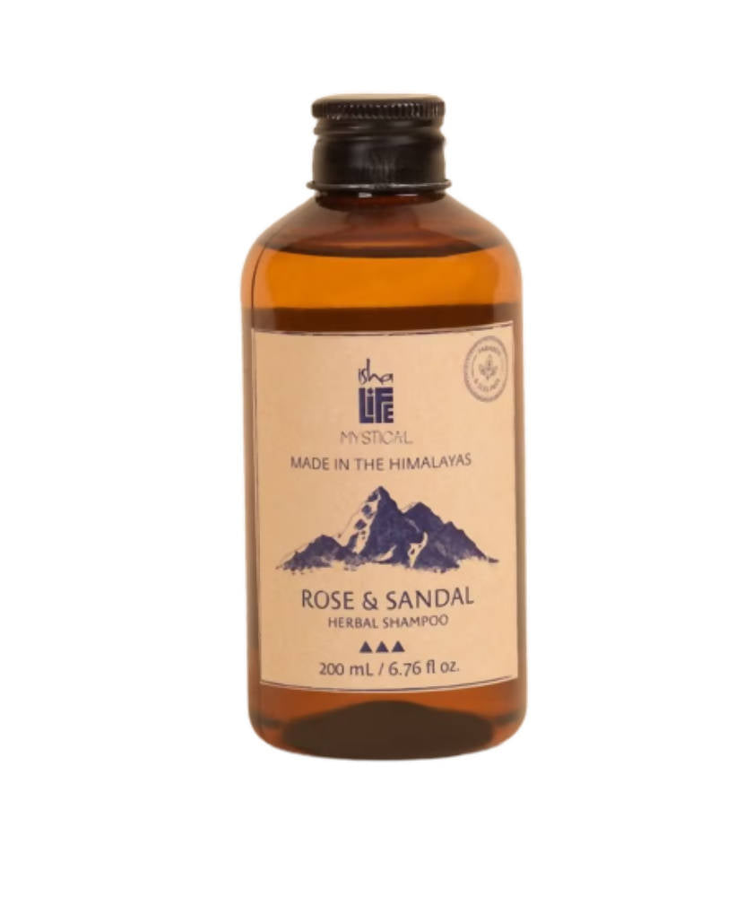 Isha Life Rose & Sandal Herbal Shampoo | Grocsy