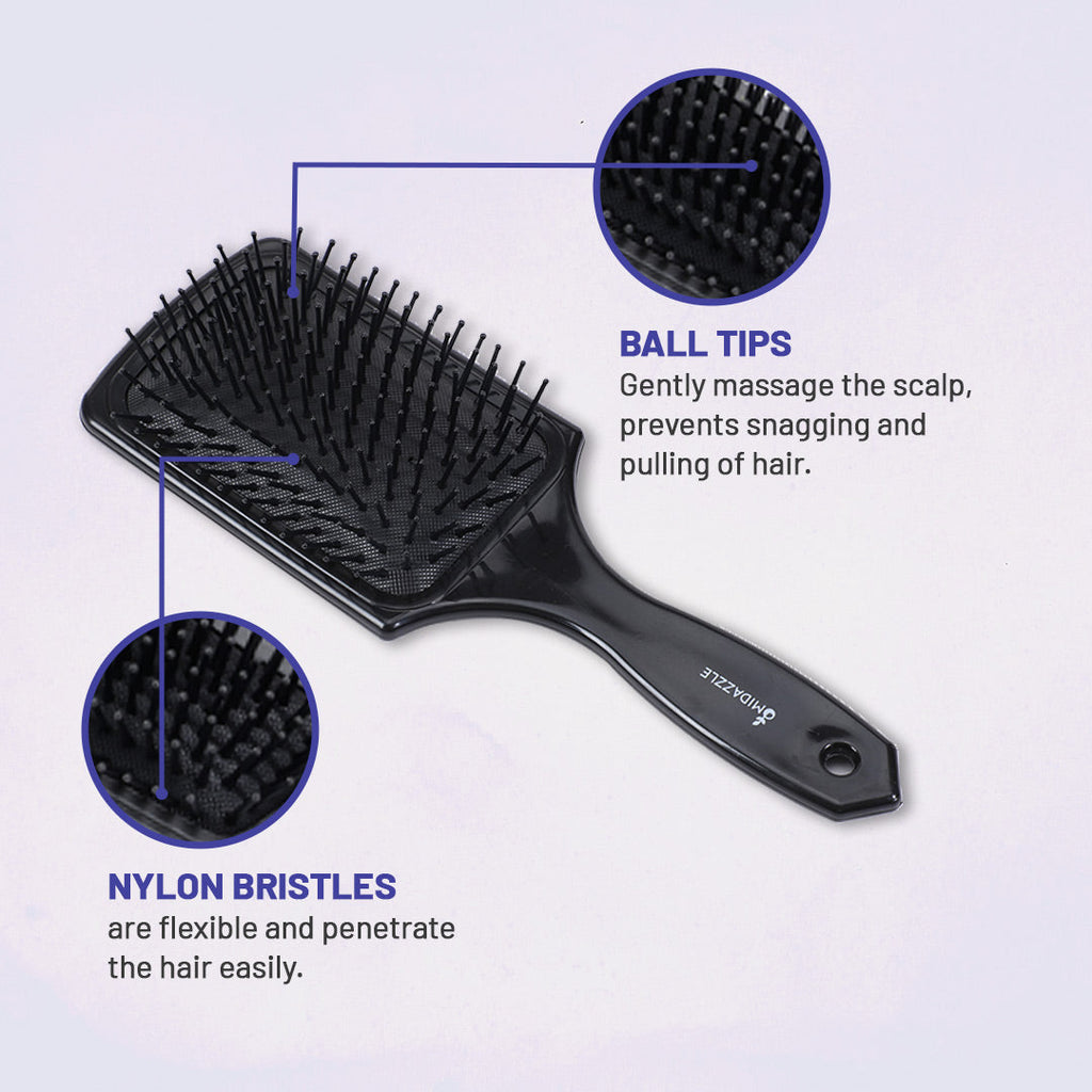 MiDazzle Hair Brush (Arctic) MIHB0011 | Grocsy
