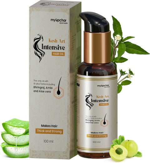 myUpchar Ayurveda Kesh Art Bhringraj Hair Growth Oil | Grocsy