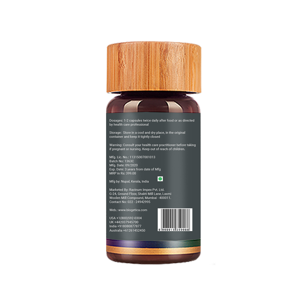 Biogetica Hairgrow Advance Hair Support Capsules | Grocsy