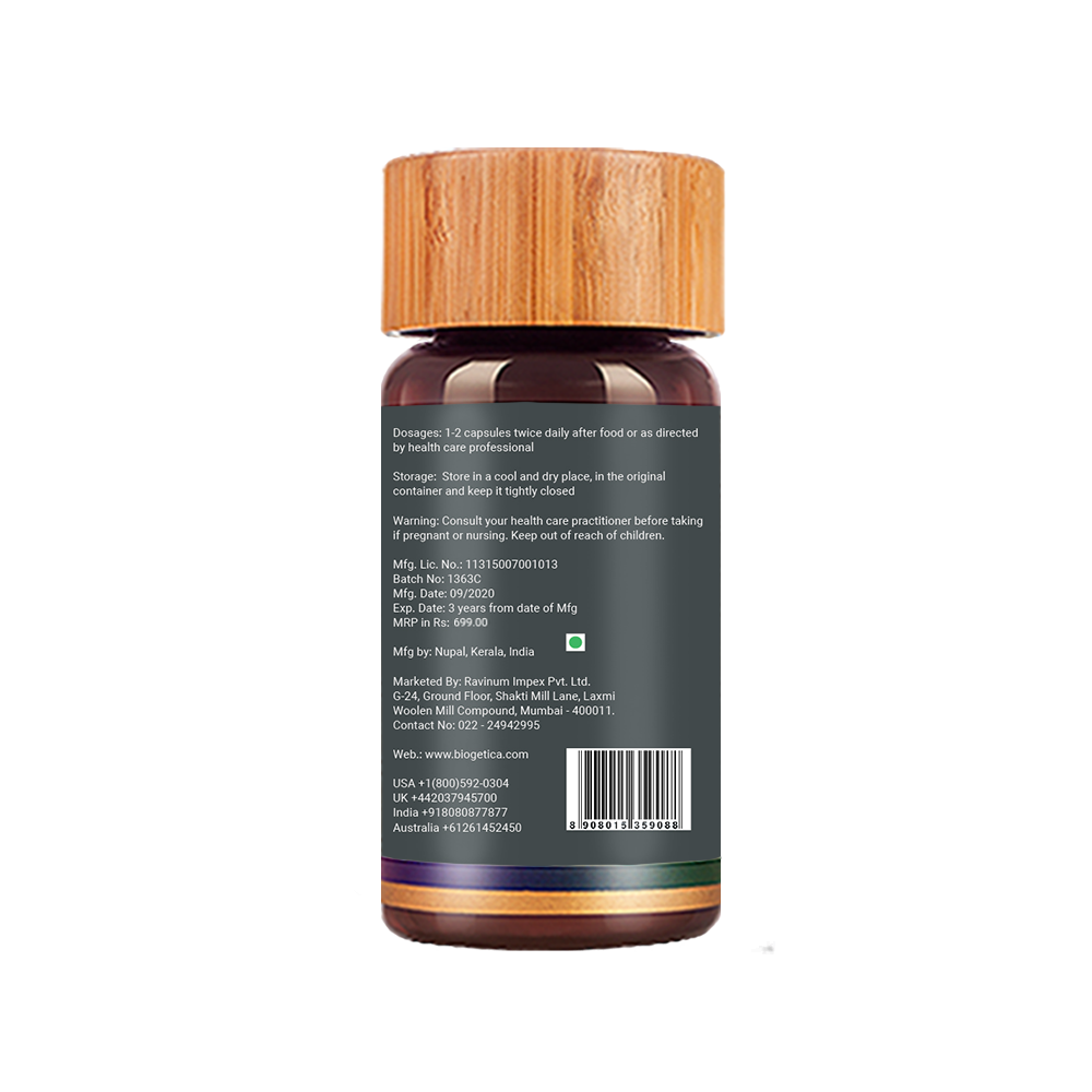 Biogetica Hairgrow Advance Hair Support Capsules | Grocsy