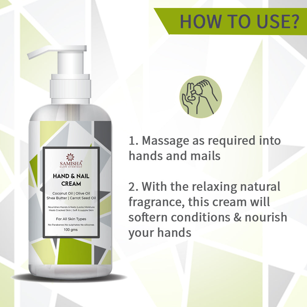 Samisha Hand And Nail Cream | Grocsy