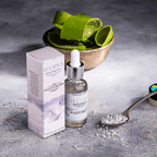 Haappyherbs Hamsa 24K Silver Face Serum (Collagen Boosting , Anti Ageing And Skin Brightening) | Grocsy