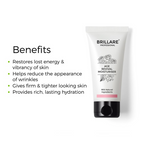Brillare Age Revival Natural Moisturiser Cream with Indian Rose and Lotus | Grocsy