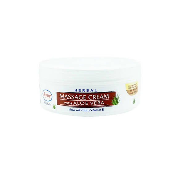 Ayur Herbals Massage Cream With Aloe Vera | Grocsy