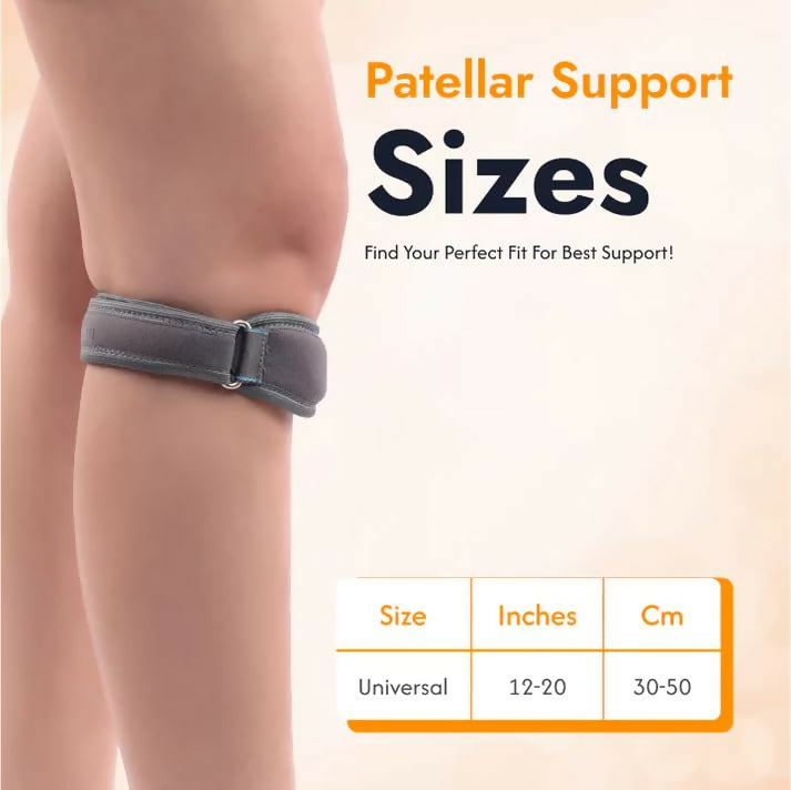 Orth-rem Patella Stabilizer (Pair) Knee Support Strap | Grocsy