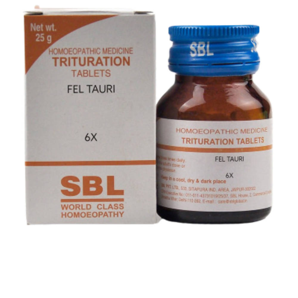 SBL Homeopathy Fel Tauri Trituration Tablets | Grocsy