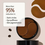 mCaffeine Coffee Hydrogel Under Eye Patches for Dark Circles | Grocsy