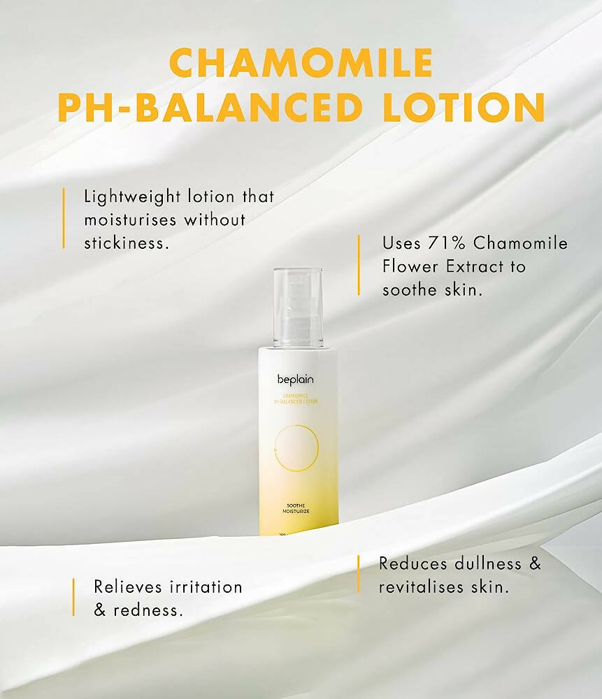 Beplain Chamomile pH-Balanced Lotion | Grocsy