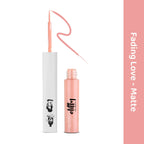 Elitty Peach Pop Color Matte Finish Liquid Eyeliner - Fading Love-Pink | Grocsy