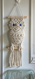 Sun Mun Decors Premium Macrame Owl | Grocsy