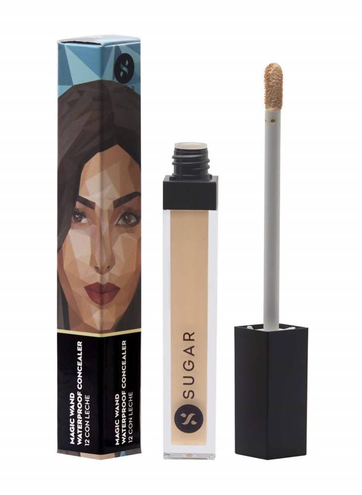 Sugar Cosmetics Magic Wand Waterproof Concealer - 12 Con Leche | Grocsy