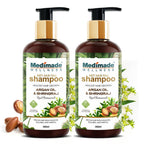 Medimade Wellness Anti Hair Fall Shampoo with Argan Oil & Bhringraj | Grocsy